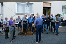 Sommerserenade vor dem "Chorfürst" (Foto: Karl-Franz Thiede)